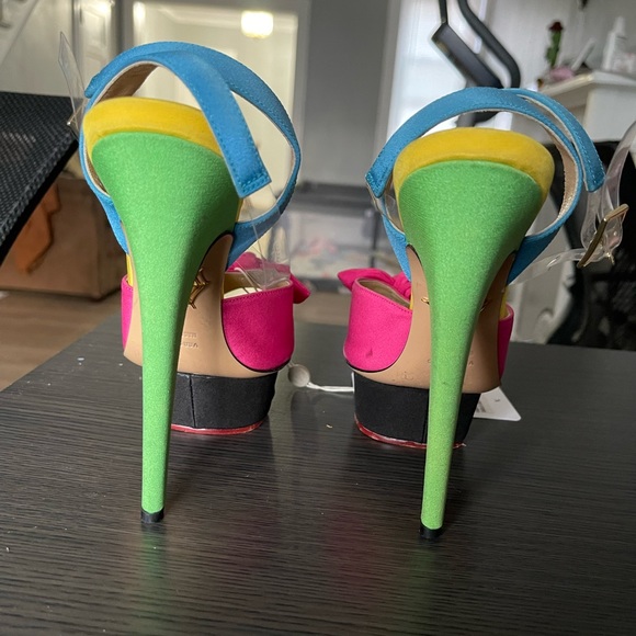 Charlotte Olympia Serena Multicolor EU38 - Picture 4 of 9